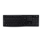 Logitech K270 keyboard RF Wireless Black, Grey