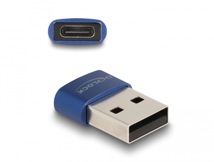EU Product - USB2.0 ADA USB Typ-A Stecker zu USB Type-C BU blau thumbnail