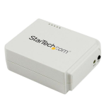 StarTech.com PM1115UW print server Ethernet LAN/Wireless LAN White