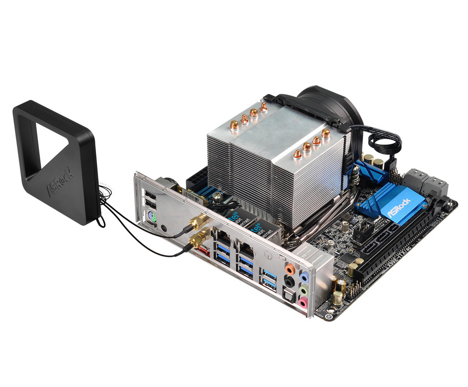 Asrock X99EITX/ac LGA 2011v3 mini ITX Intel® X99, 0 in distributor