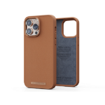 Njord byELEMENTS Genuine Leather Case for Apple iPhone 14 Pro Max, Cognac
