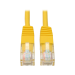 Tripp Lite N002-001-YW networking cable Yellow 11.8" (0.3 m) Cat5e U/UTP (UTP)