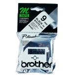 Brother P-Touch M Tape 9mm Black /White MK221BZ