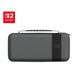 Turtle Beach PlayTrek Charcoal Black Travel Case. Officially licensed for Nintendo Switch 2