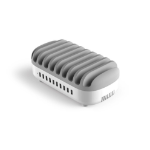 Compulocks 10PUSBDKS-UK organizer voor laadstation Vrijstaand Grijs, Wit