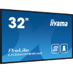 iiyama LH3260HS-B1AG beeldkrant Digitaal A-kaart 80 cm (31.5") LED Wifi 500 cd/m² Full HD Zwart Type processor Android 11 24/7