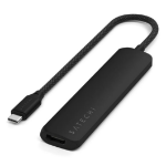 Satechi ST-P6SK interface hub USB Type-C 10000 Mbit/s Zwart