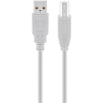 Goobay USB 2.0 Hi-Speed Cable, grey, 3 m