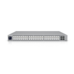 Ubiquiti Pro XG 48 PoE, Professional-grade, 48-port Layer 3 Etherlighting, PoE+++ Switch, (32) 10 GbE, (16) 2.5 GbE PoE, (4) 25G SFP28 Ports