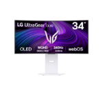LG 34GX90SA-W computer monitor 86,4 cm (34") 3440 x 1440 Pixels Wide Quad HD OLED Wit
