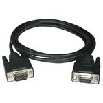 C2G 15m DB9 M/F Cable serial cable Black