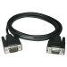 C2G 15m DB9 M/F Cable cable de serie Negro
