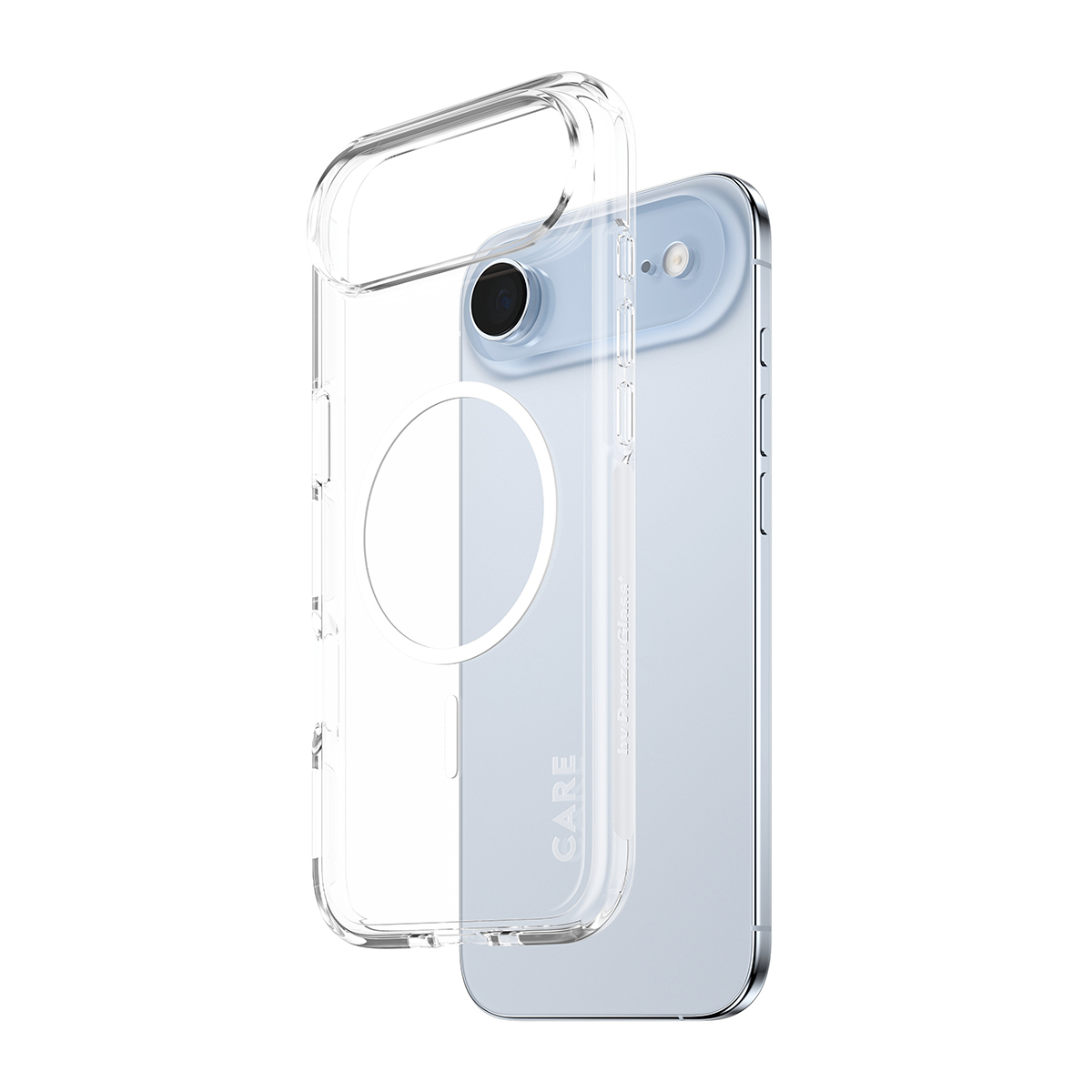 PanzerGlass CARE by Â® Flagship Case Transparent Urban Explorer w. White MagSafe iPhone Air