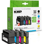 KMP Multipack H174 ink cartridge Black, Cyan, Magenta, Yellow