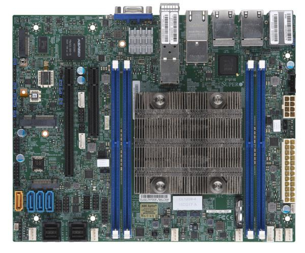 Photos - Motherboard Supermicro MBD-X11SDV-16C-TP8F-O  System on Chip Flex-ATX 