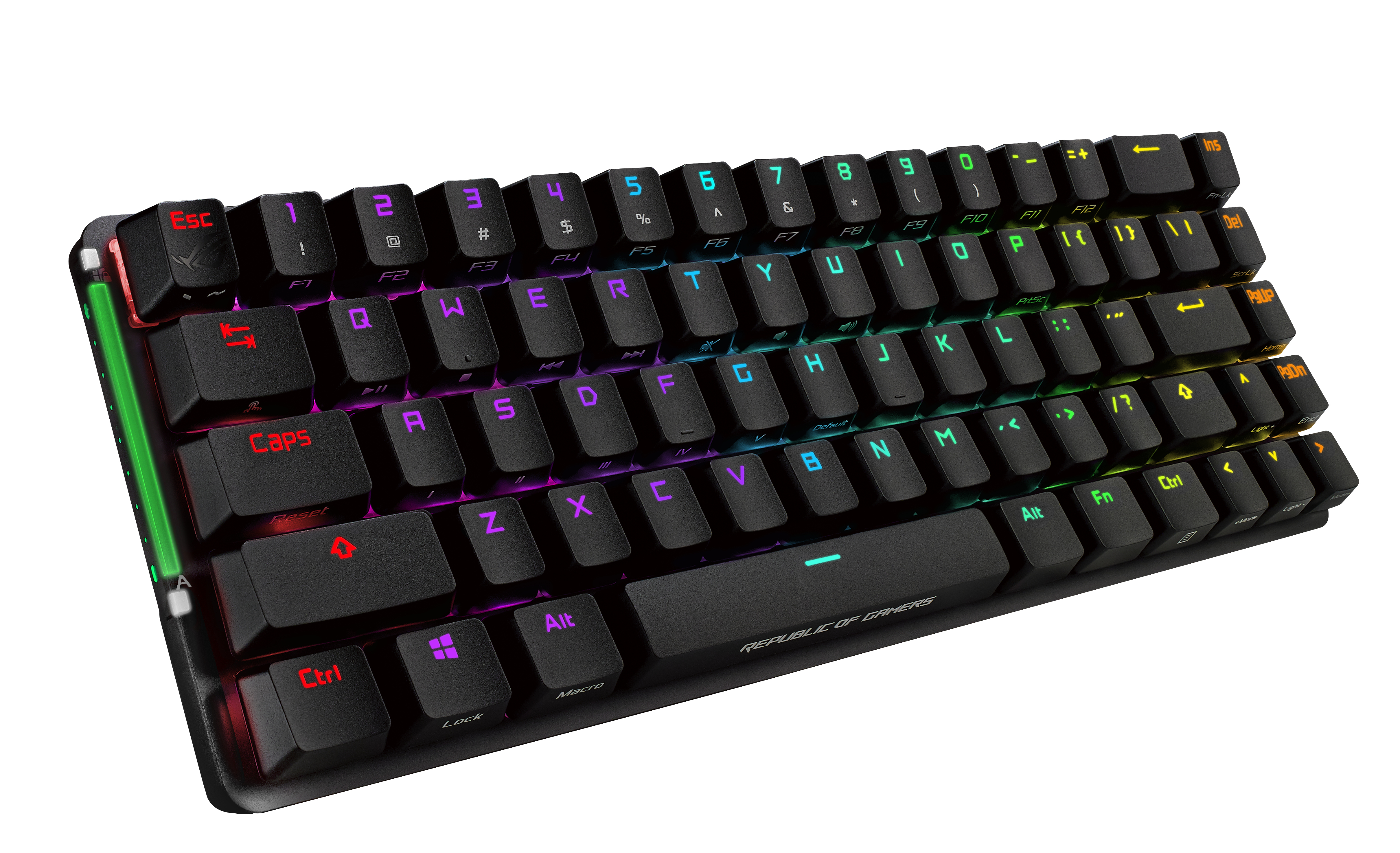 Image of ASUS ROG Falchion keyboard RF Wireless + USB AZERTY French Black