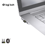 Logitech Mx Keys Mini For Business tangentbord Trådlös RF + Bluetooth QWERTY Engelsk grafit