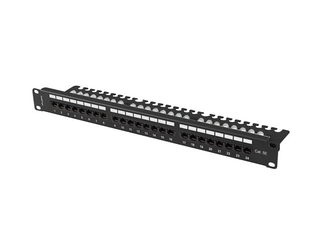 Lanberg PPU5-1124-B rack accessory Patch panel