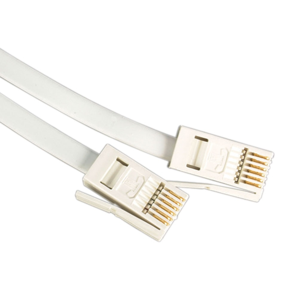 Videk UK BT Plug to BT Plug Straight Cable 10Mtr