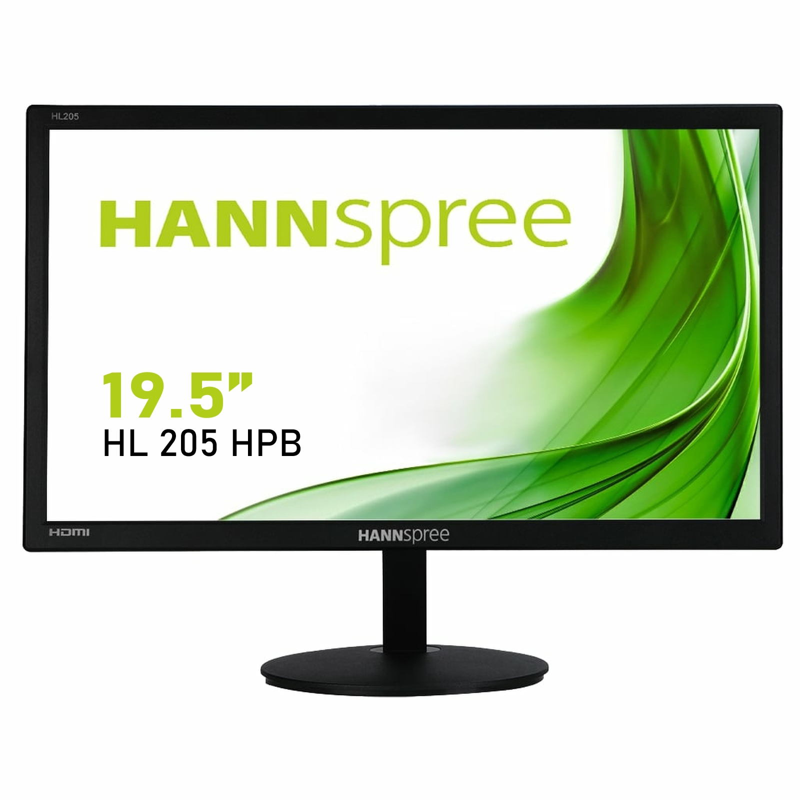 Image of Hannspree HL205HPB computer monitor 49.5 cm (19.5") 1600 x 900...