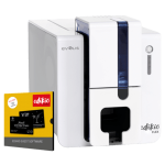 Evolis Edikio Flex - Guest Solution, single sided, 12 dots/mm (300 dpi), USB, Ethernet, kit (USB)