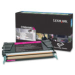 Lexmark C746A1MG Toner cartridge magenta return program, 7K pages ISO/IEC 19798 for Lexmark C 746/748