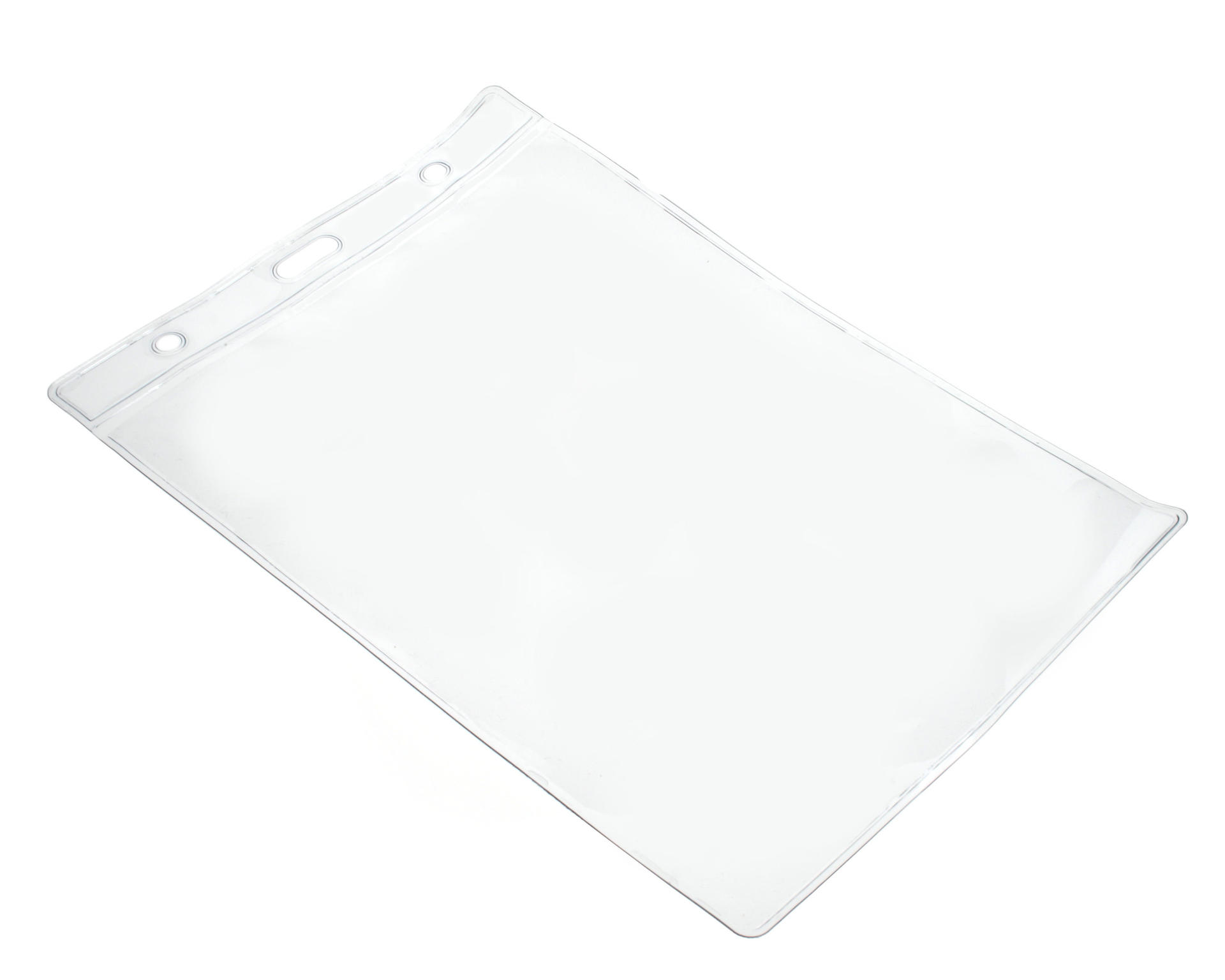 A6 Clear Vinyl Holders insert 108x148mm, Eco Friendly Portrait (Pack of 100) thumbnail