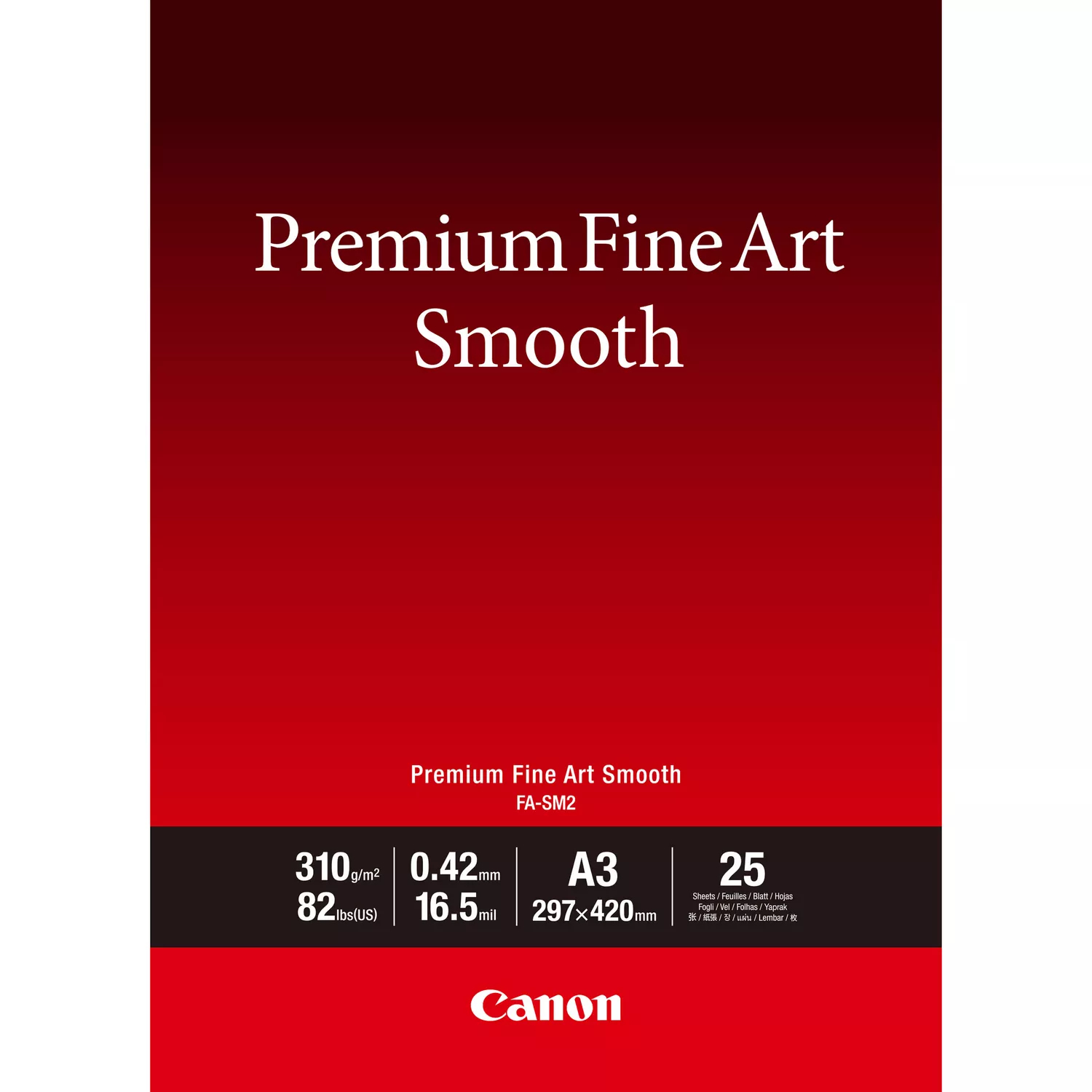 Image of Canon FA-SM2 photo paper A3 White Smooth
