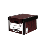 Fellowes Bankers Box Premium 725 Classic Storage Box - Woodgrain