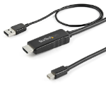 StarTech.com HD2MDPMM2M video cable adapter 78.7" (2 m) HDMI Type A (Standard) Mini DisplayPort Black