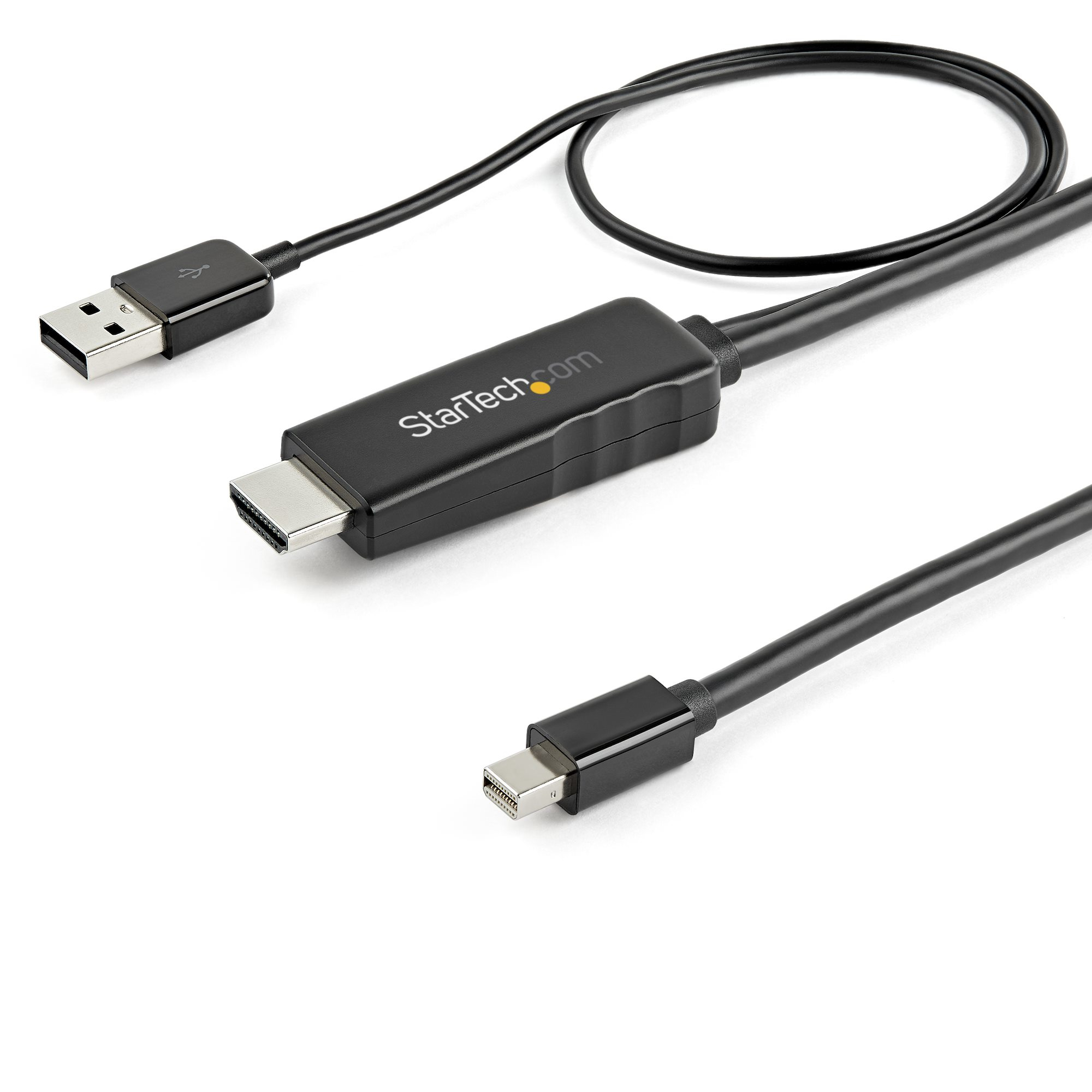 Image of StarTech.com 6ft (2m) HDMI to Mini DisplayPort Cable 4K 30Hz -...