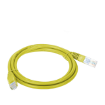 Alantec KKU5ZOL1 networking cable Yellow 1 m Cat5e U/UTP (UTP)