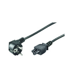 Microconnect PE010830 power cable Black 3 m CEE7/7 C5 coupler