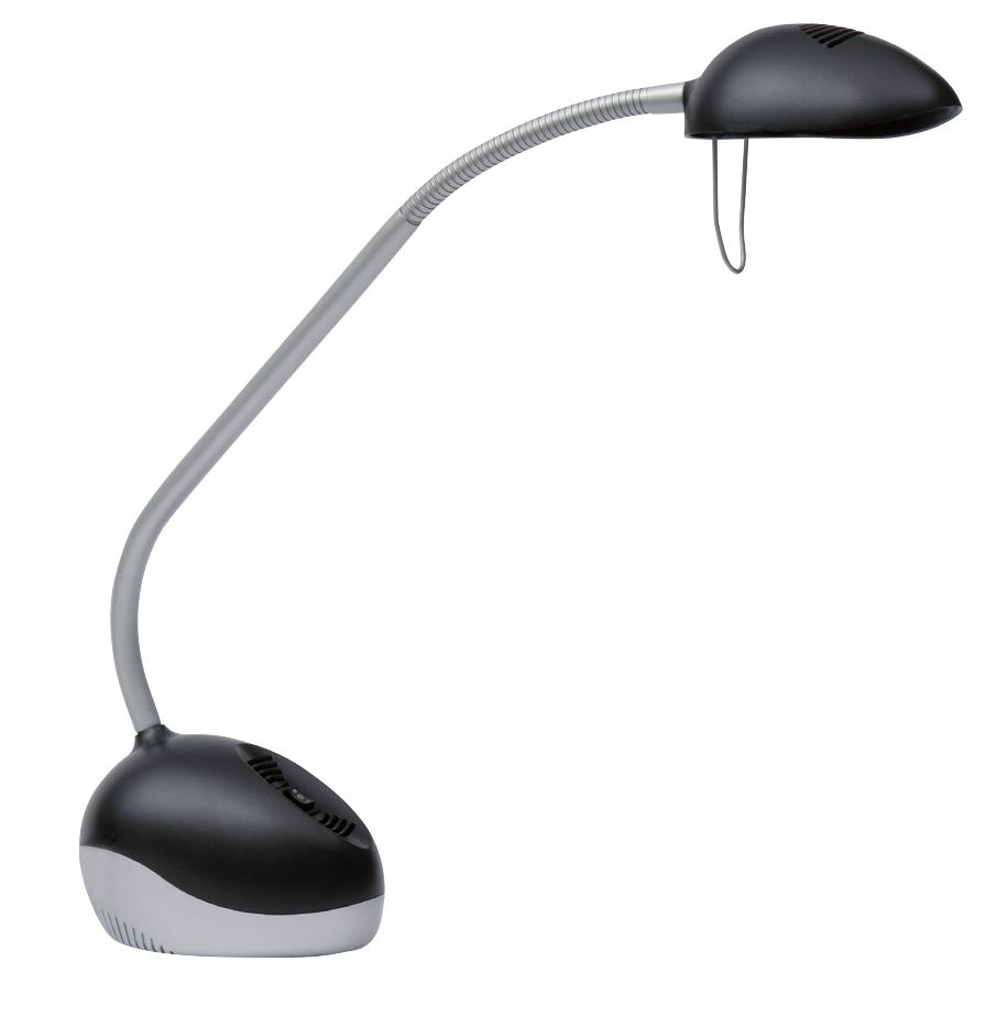 LEDX N UK ALBA X Led Desk Lamp Black Silver LEDX N UK