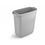 Durable 1800503050 waste container Rectangular Plastic Grey