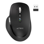 Acteck Virtuos Pro Ultra MI777 ratón Universal Diestro RF Wireless + Bluetooth + USB Type-C Óptico 4800 DPI