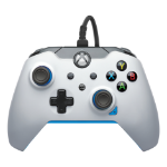 PDP Wired Controller: Ion White - Xbox Series X|S, Xbox One, Xbox, Windows 10/11