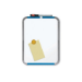 Nobo Mini Magnetic Whiteboard Slim Frame 36x28cm