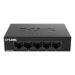 D-Link DGS-105GL/E network switch Unmanaged Gigabit Ethernet (10/100/1000) Black