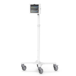 Compulocks iPad Pro M4/M5 11", Apex Enclosure Premium Medical Rolling Cart