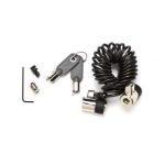 Ergonomic Solutions ClickSafe Dual Lock Curly Cable,