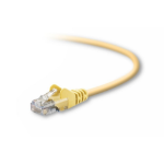 Belkin Cat5e, 3ft, 1 x RJ-45, 1 x RJ-45, Yellow networking cable 35.4" (0.9 m)