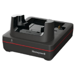 Honeywell CT37 non-booted ethernet homebase. Kit includes ethernet homebase, power supply, must order power cord separately. For recharging one CT37 computer, one spare battery (standard or extended) and Ethernet comms. Supports USB client via USB Type B