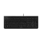 CHERRY KC 1000 Corded Keyboard, Black, USB (QWERTY - UK)