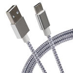 Maplin USB-C to USB-A Cable Braided 60W 2m