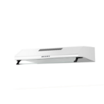 electriQ 60cm Top & Rear Venting Visor Cooker Hood - White