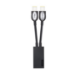 Lenovo 4X90U90620 USB cable 0.153 m 2 x USB Black