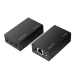 LogiLink HDMI extender set over LAN, 60 m, 1080p/60 Hz, POC, IR