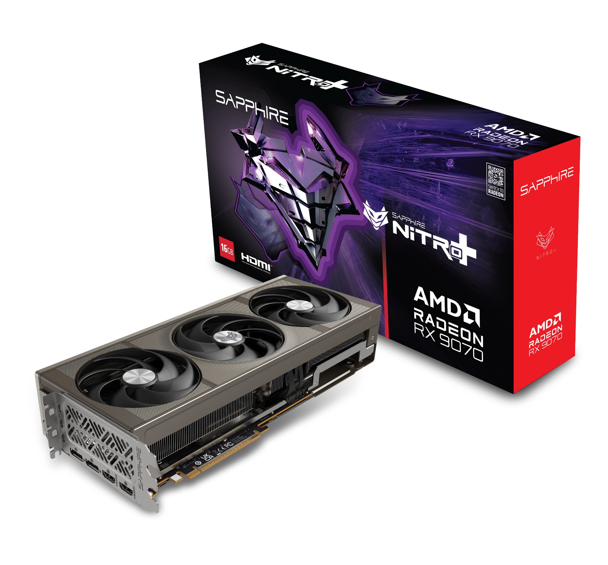 Sapphire NITRO+ Radeon RX 9070 AMD 16 GB GDDR6, 67 in distributor ...
