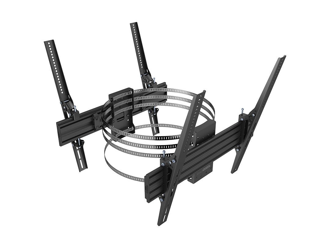 Multibrackets Pro Series - M Wallmount Column Dual HD VESA 600
